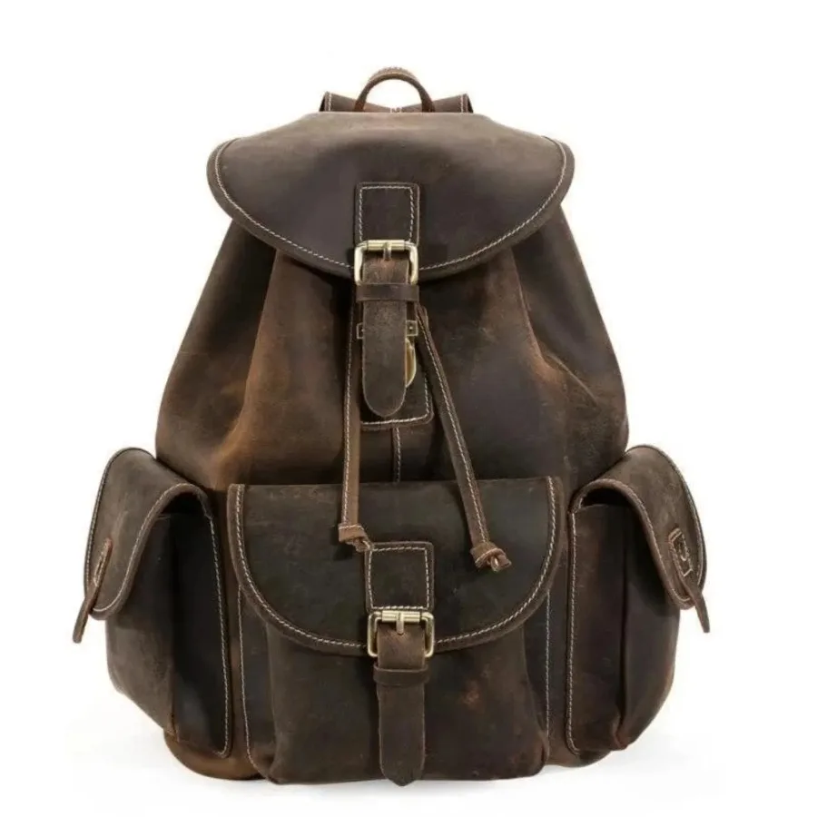 Small Handmade Genuine Leather Backpack Thorsen