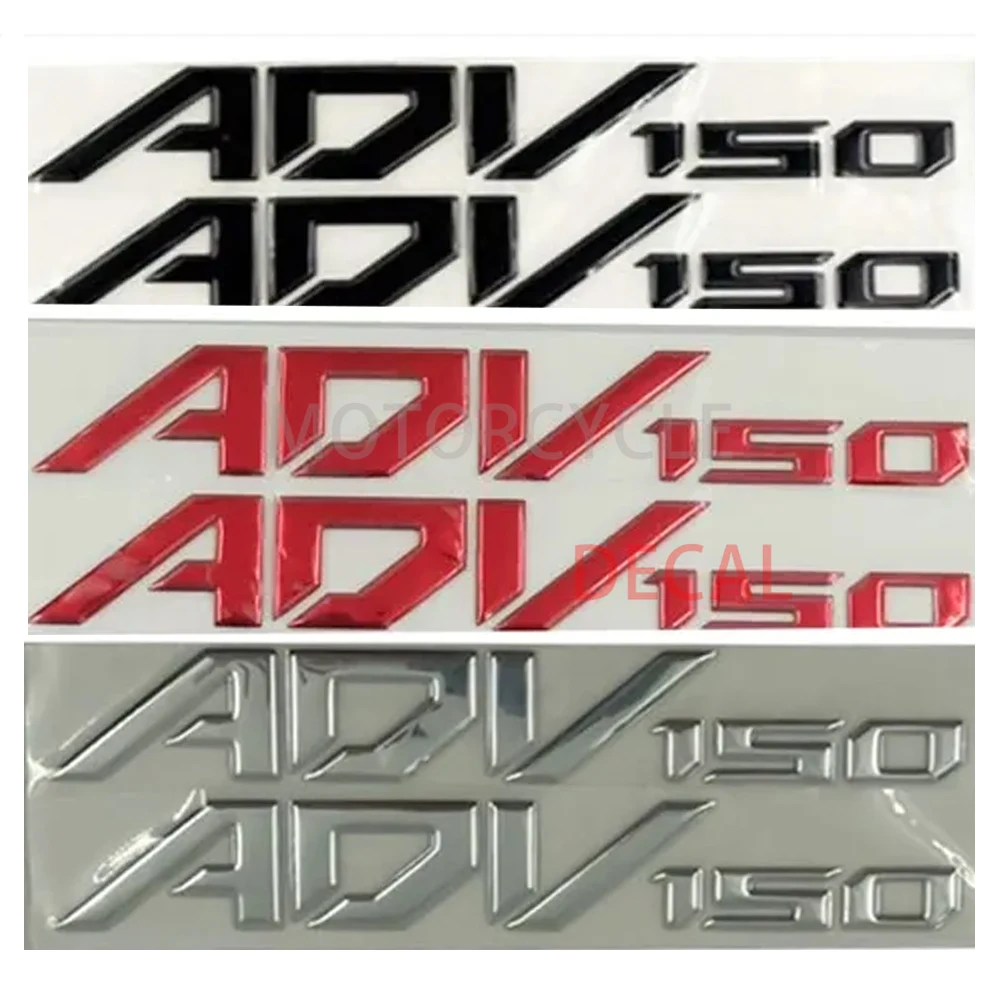 For HONDA ADV150 ADV 150 2019 2020 Motorcycle "ADV-150" Mark Stickers Decals Applique Emblem Badge Tank Pad Protector Decal