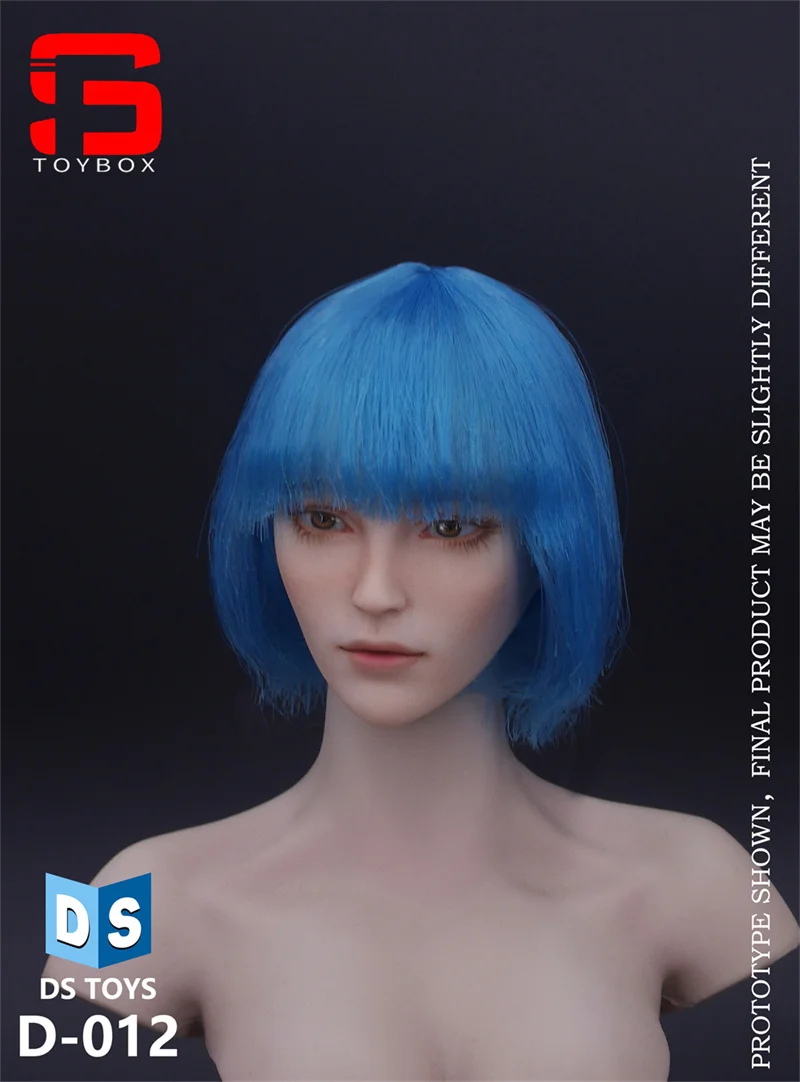 DS TOYS D-011 D-012 D-013 1/6 ヨーロッパ女性ヘッドスカルプト彫刻モデルフィット 12 ''兵士白い肌アクションフィギュアボディ