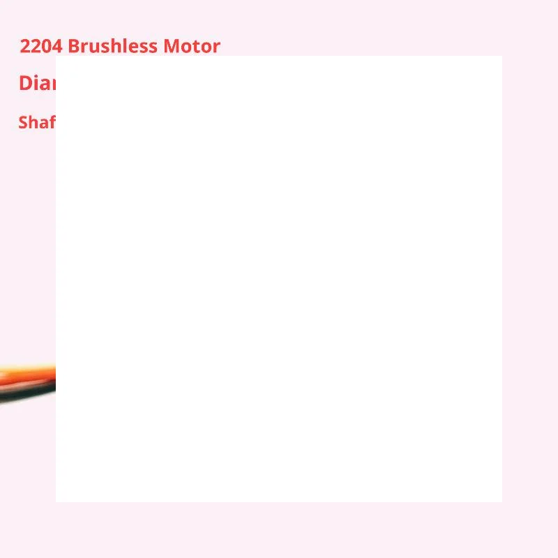 1 Uds RC Drone FPV Quadcopter accesorios de motor de avión usado 1200KV Mini 2204 2S-3S Motor sin escobillas trifásico de alta velocidad
