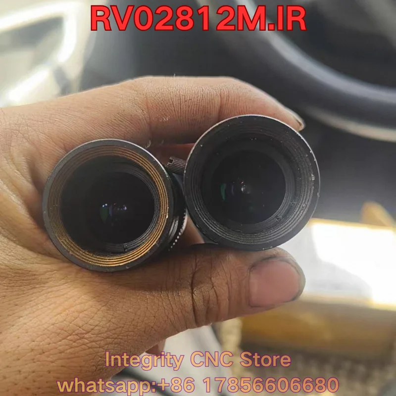 Second-hand RV02812M.IR industrial camera lens 2.8-12mm 1/3 F1.4 functional test normal