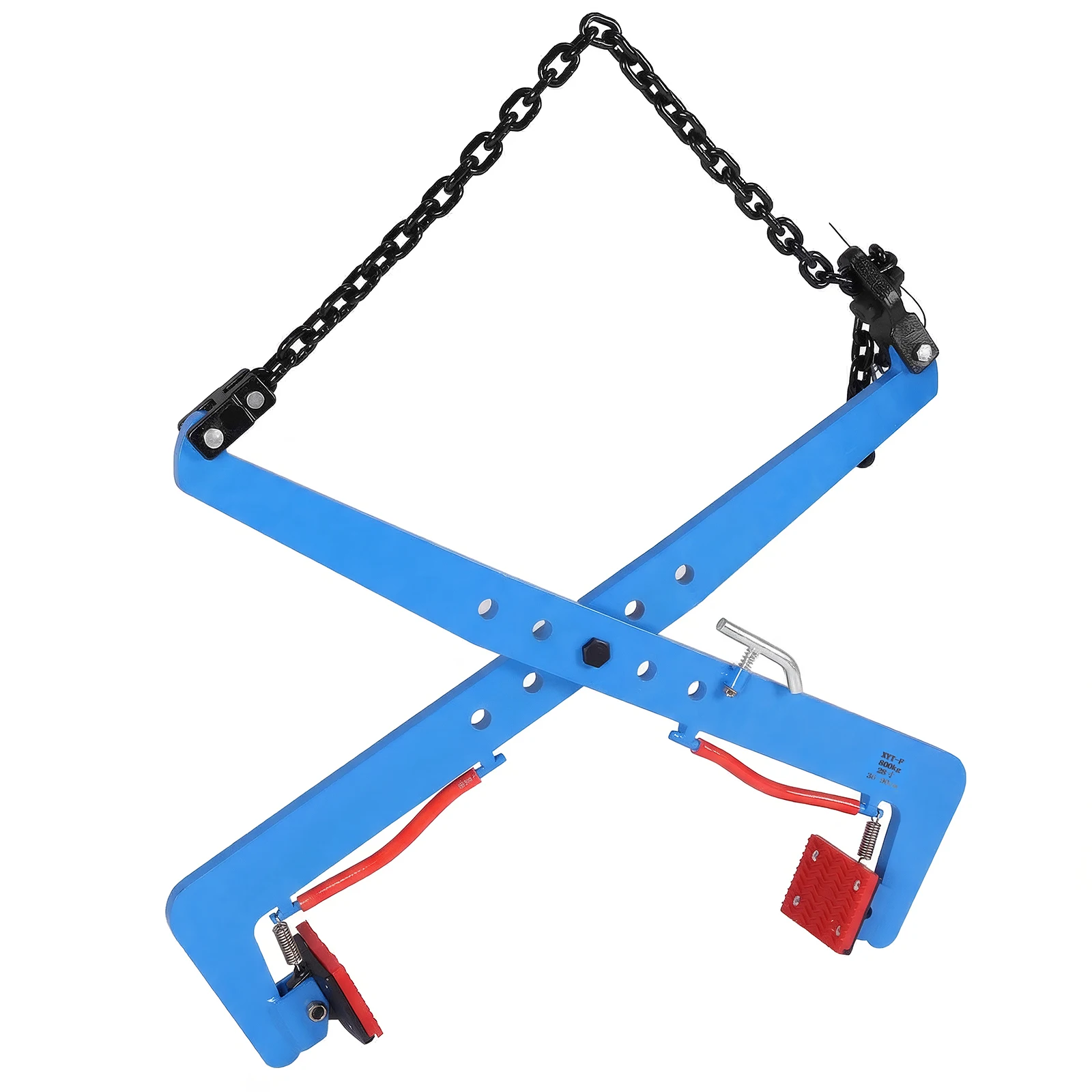 

1763 Lbs Granite Slab Lifting Clamp Wear Resist Heavy Duty Stone Lifter Opening Adjust Stone Clamps for Slate Sheets/Curb Stones