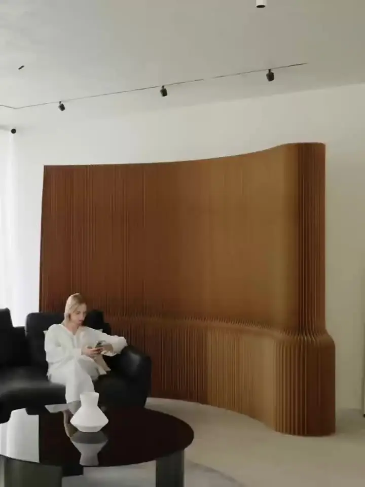 Новый портативный белый органный бумажный экран высотой 2 м перегородки для