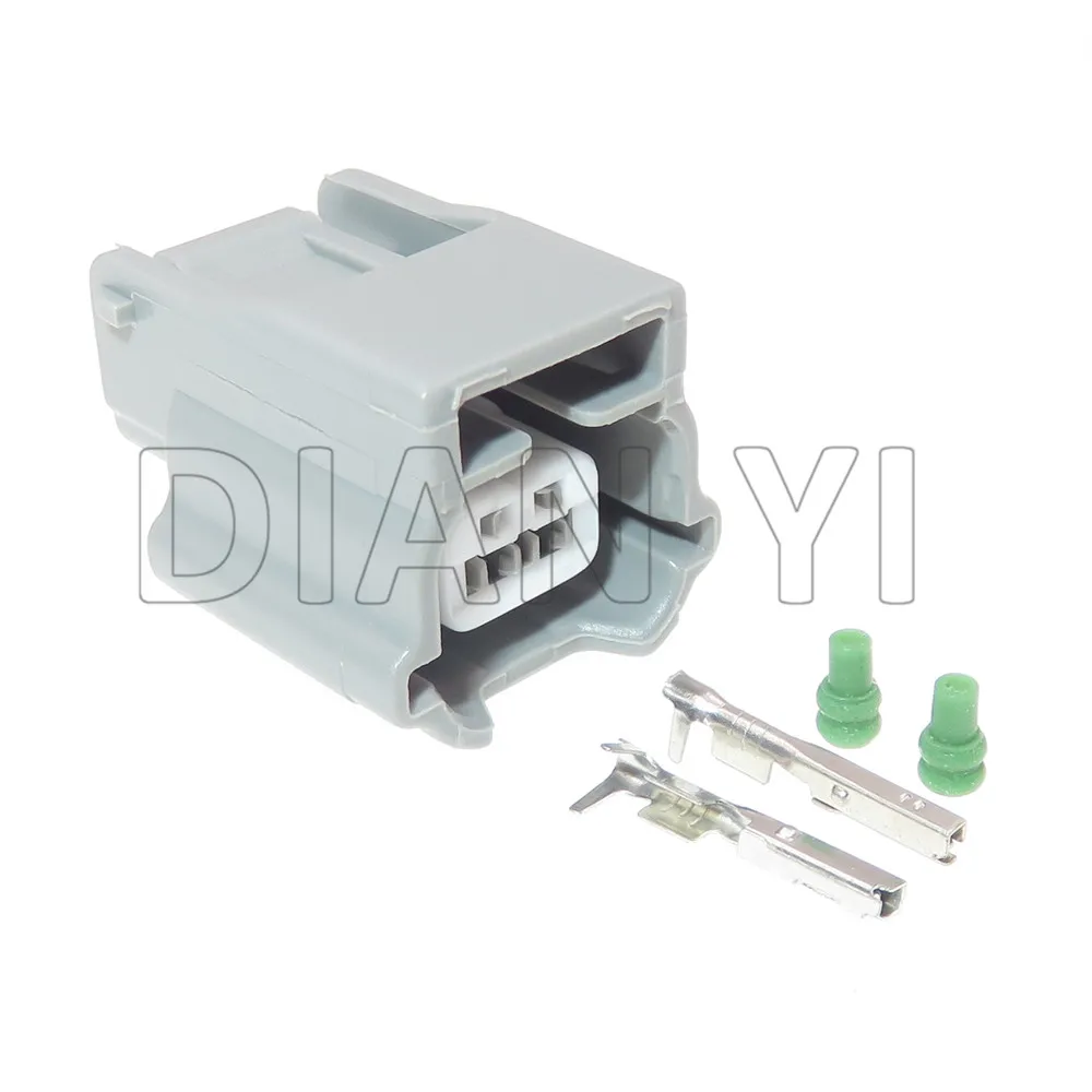 1 Set 2 Way Auto Wheel Anti-lock Braking System ABS Sensor Connector AC Assembly 7282-9393-10 7283-9392-40 Waterproof Plug