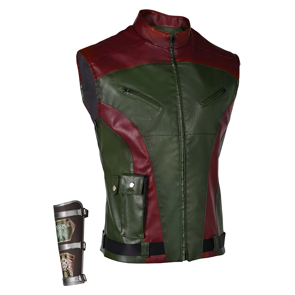 2024 Movie Red One Costume Disguise Callum Drift Cosplay Fantasy Jacket Vest Waistband Clothing Adult Men Outfits Male Halloween