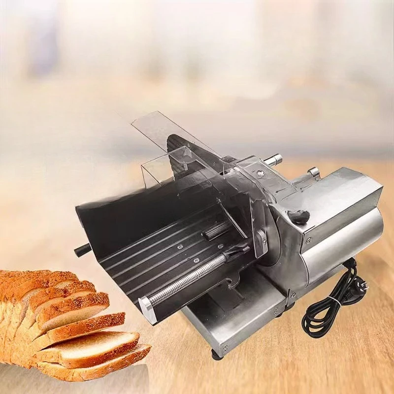

Thickness Adjustable Commercial Toast Bread Slicing Machine Electric Automatic Square Bag Bread Slicing Machine Equipment