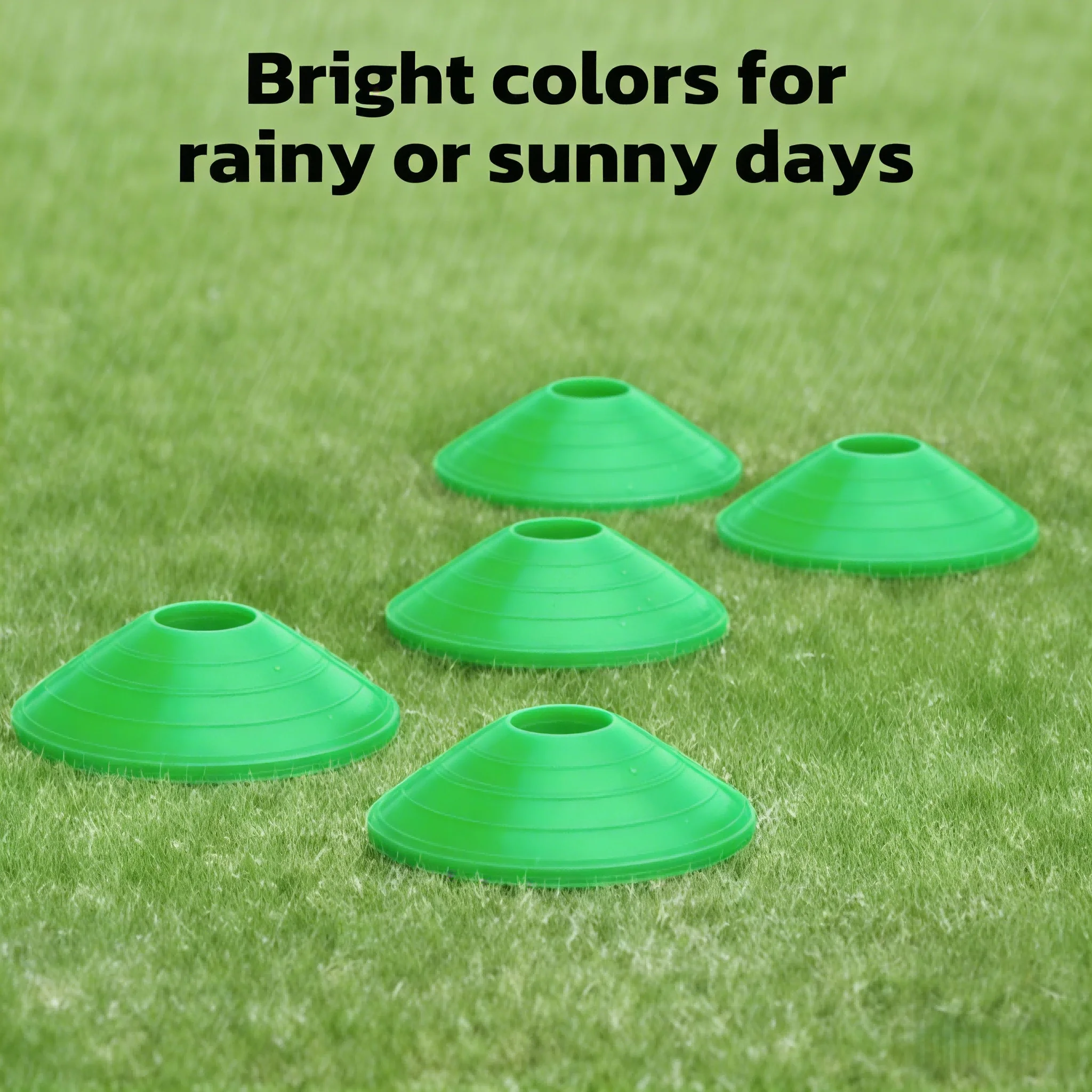 5 Pcs Football Training Plates Soccer Cones Agility Practice Field Marking Sports Training Equipment Cone Plate for Athletes view 5