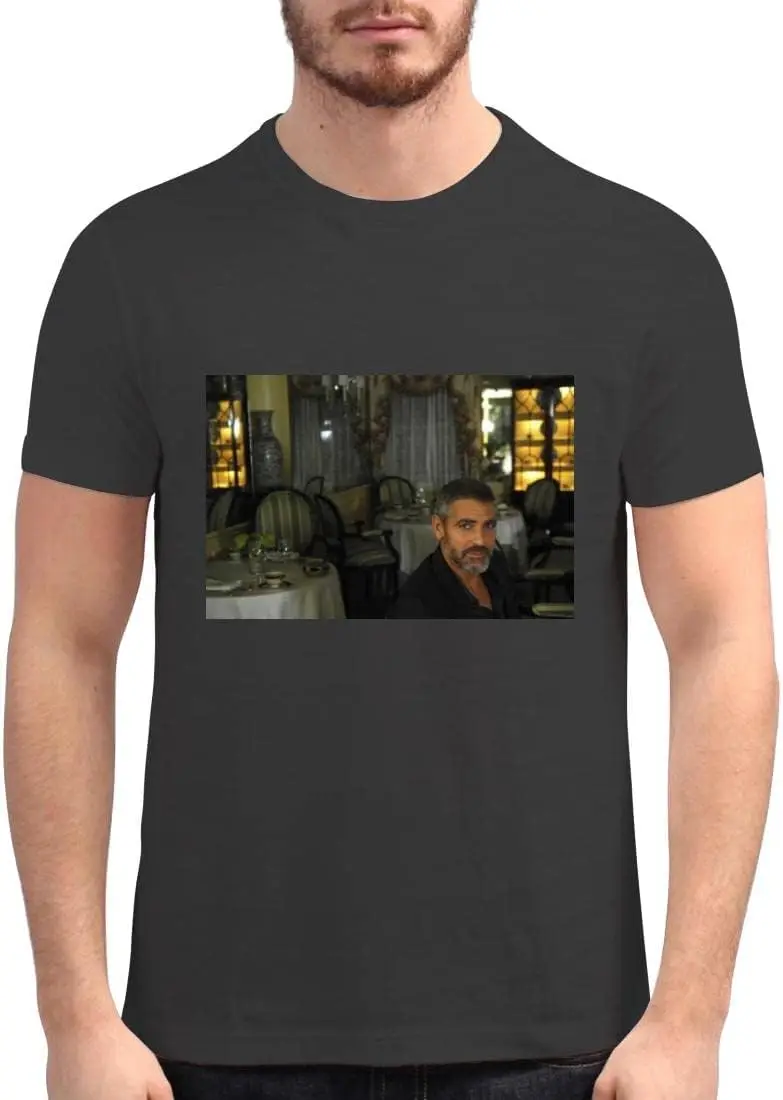 George Clooney - Men's Soft Graphic T-Shirt PDI #PIDP898148