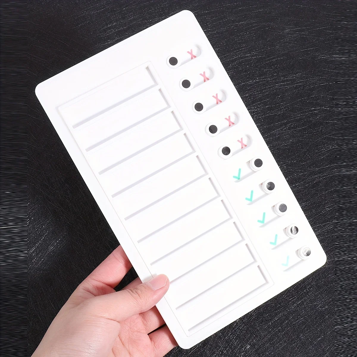 1pc Reusable Portable Chore Chart Memo Board - Perfect for Home and Travel Planning, Detachable and DIY,