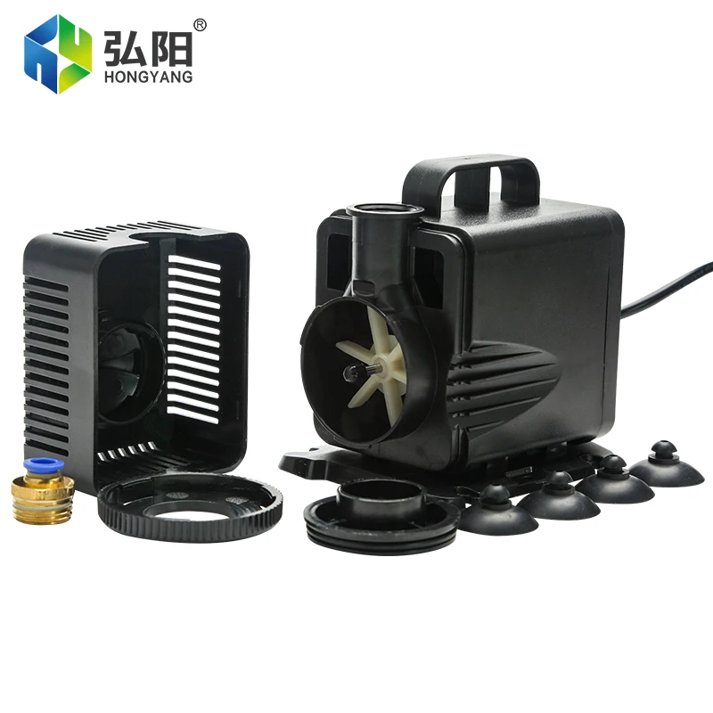 80W 3.5M pompa wodna 220-240V akwariowa pompa zanurzeniowa filtr fontannowy kaliber 8mm do plotera CNC grawerowanie silnik wrzeciona