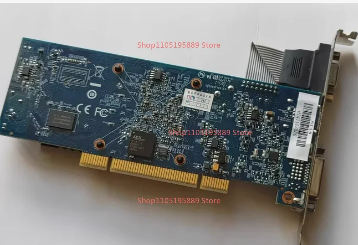 For HIS PP3-32H-A 256MB industrial graphics card, old PCI interface, with VGA HDMI DVI output