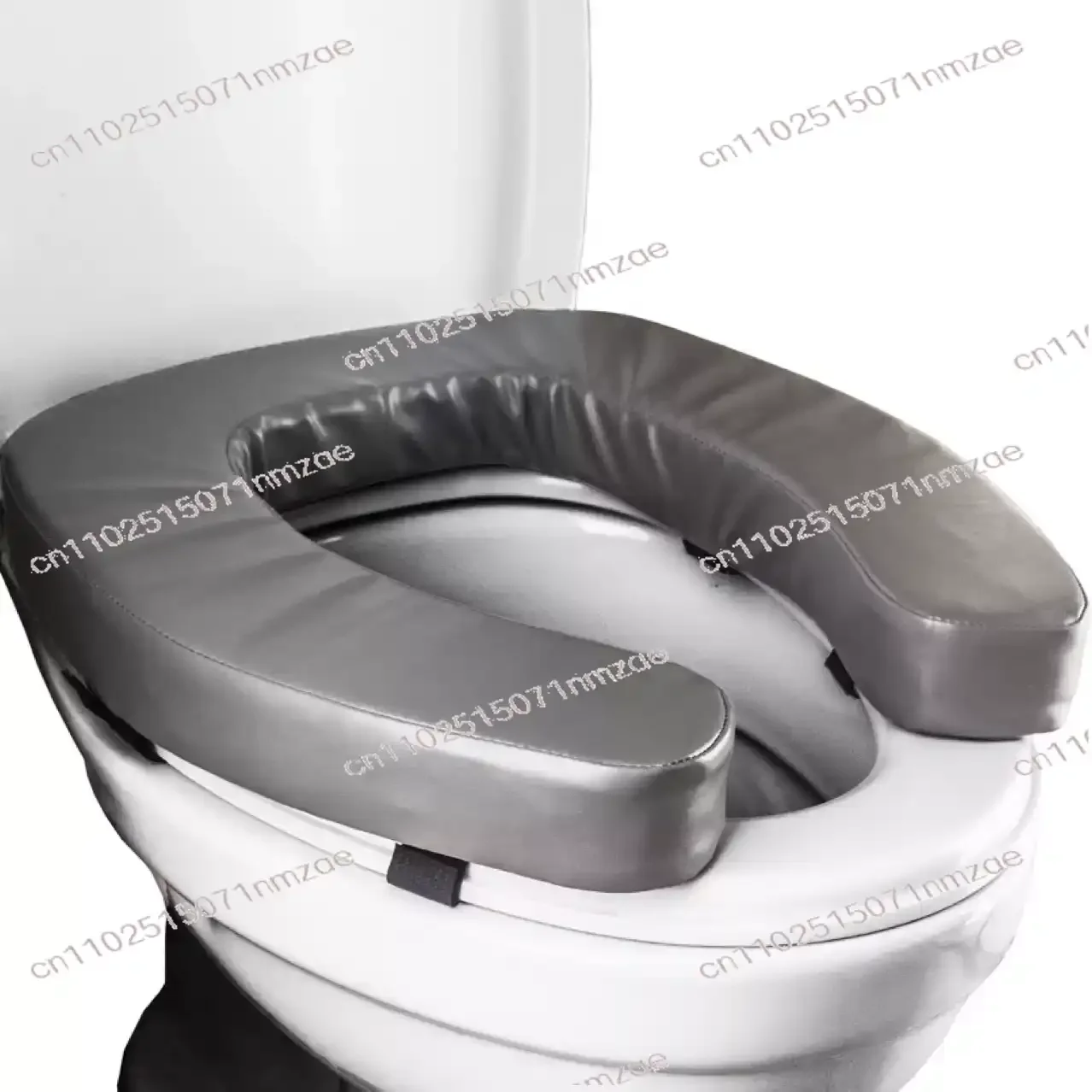 For Elderly Disabled Pregnant Toilet Seat Riser Portable Padded Seat Toilet Lift Assist Improves Sitting Postures Height