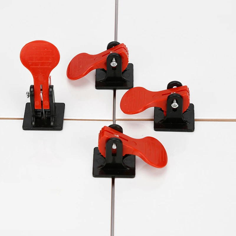 50-100 Floor Tile Leveling System Clamp Construction Tools Wall Ceramic Leveling Gasket tile Leveling Adjustment