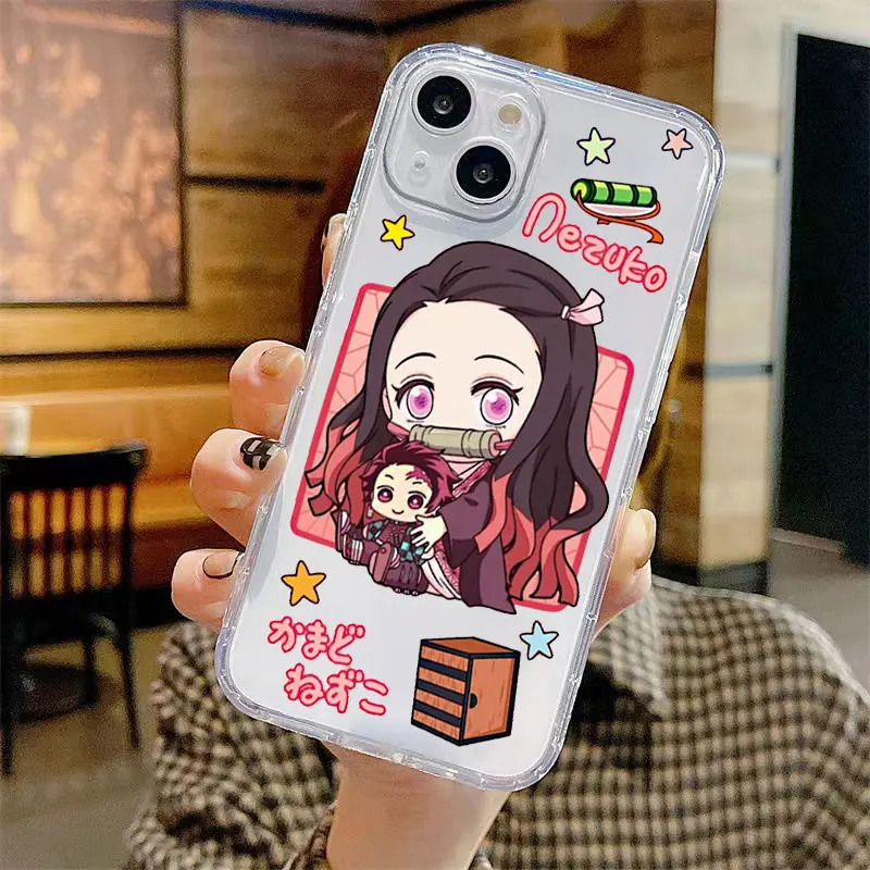 Demons-Slayer Cute Phone Case for Honor X8a X7b X9b 5G 90 Lite X8 X8b X9a Transparent Soft Cover Capa