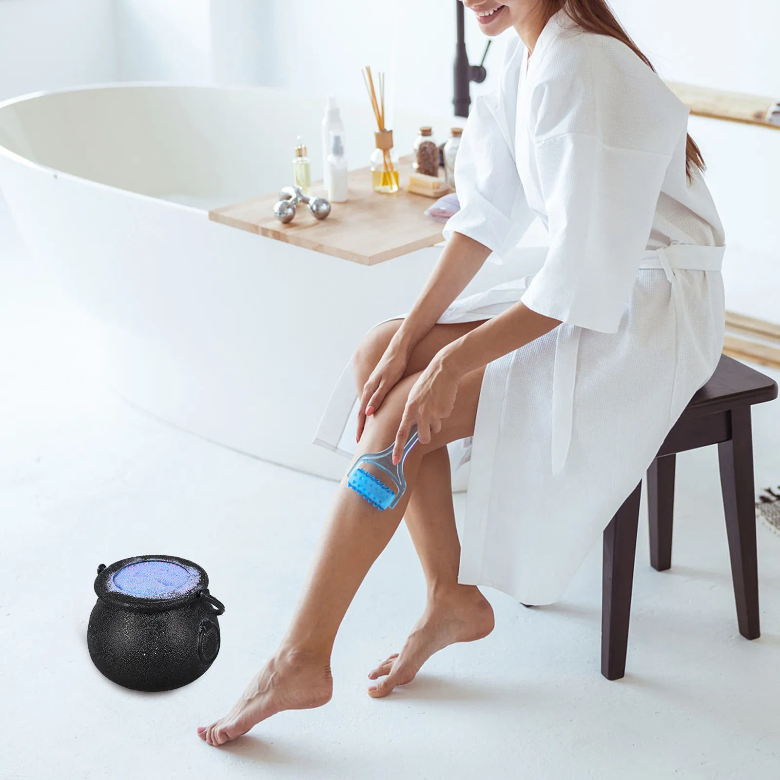 

1 шт. Соль для ванн «Галактическая ведьма» на Хэллоуин, терапевтическая увлажняющая расслабляющая пена для душа, товары для вечеринок