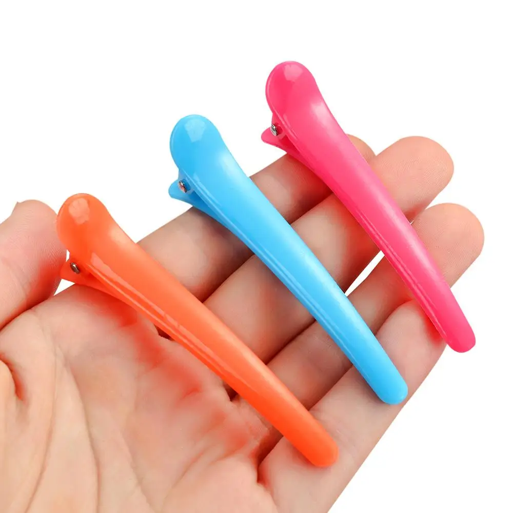 10Pcs Hairpins Hair Salon Section Clamps Washing Shower Barrette Salon Styling Hair Clips Basic Hair Clips