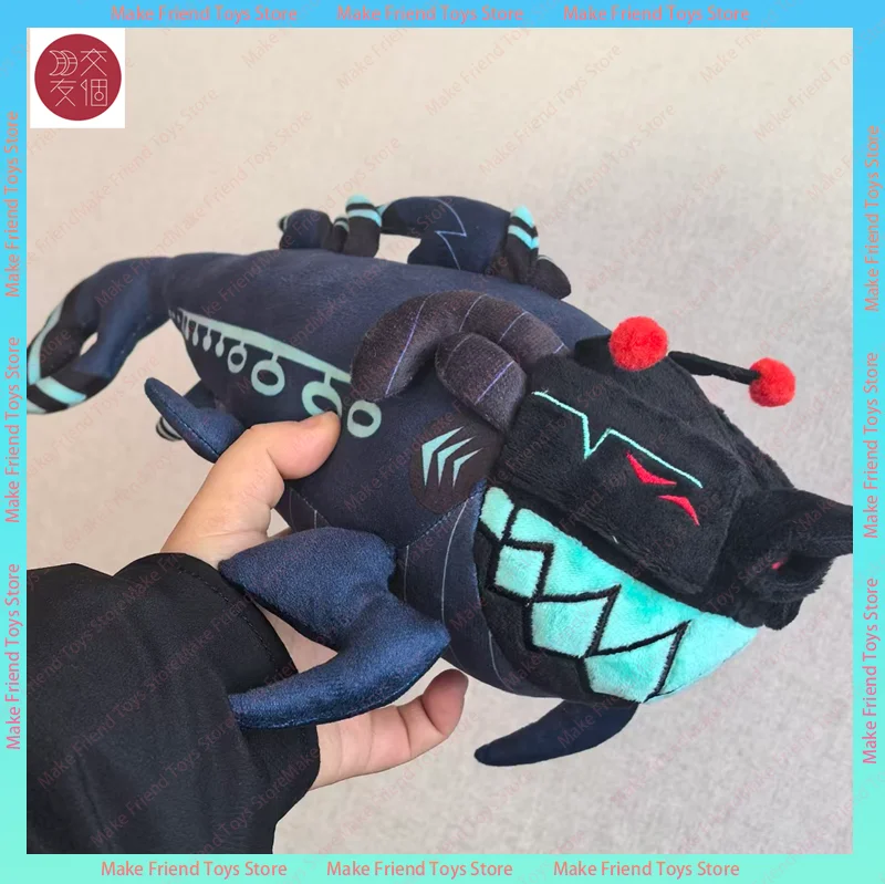 Hazbin Hotel Anime 3 Vee Plush Toys Alastor Plush Funny Fan Collectible Desktop Decor Gift Exquisite Desktop Decorative Item