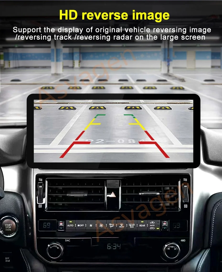 For Lexus GX400 GX460 2009-2021 GPS Navigation Radio Stereo Player Speedometer Dashboard LCD Instrument Cluster Android 14