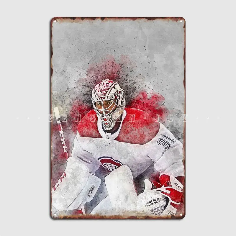 Carey Price Metal Sign Wall Pub Wall Plaques Printing Tin Sign Poster