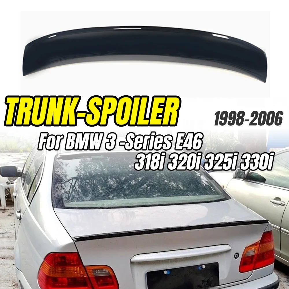 

For BMW 3 -Series E46 318i 320i 325i 330i 1998-2006 Rear Spoiler Wing & Top Wing,Car Styling Upgrade Parts & Accessories.