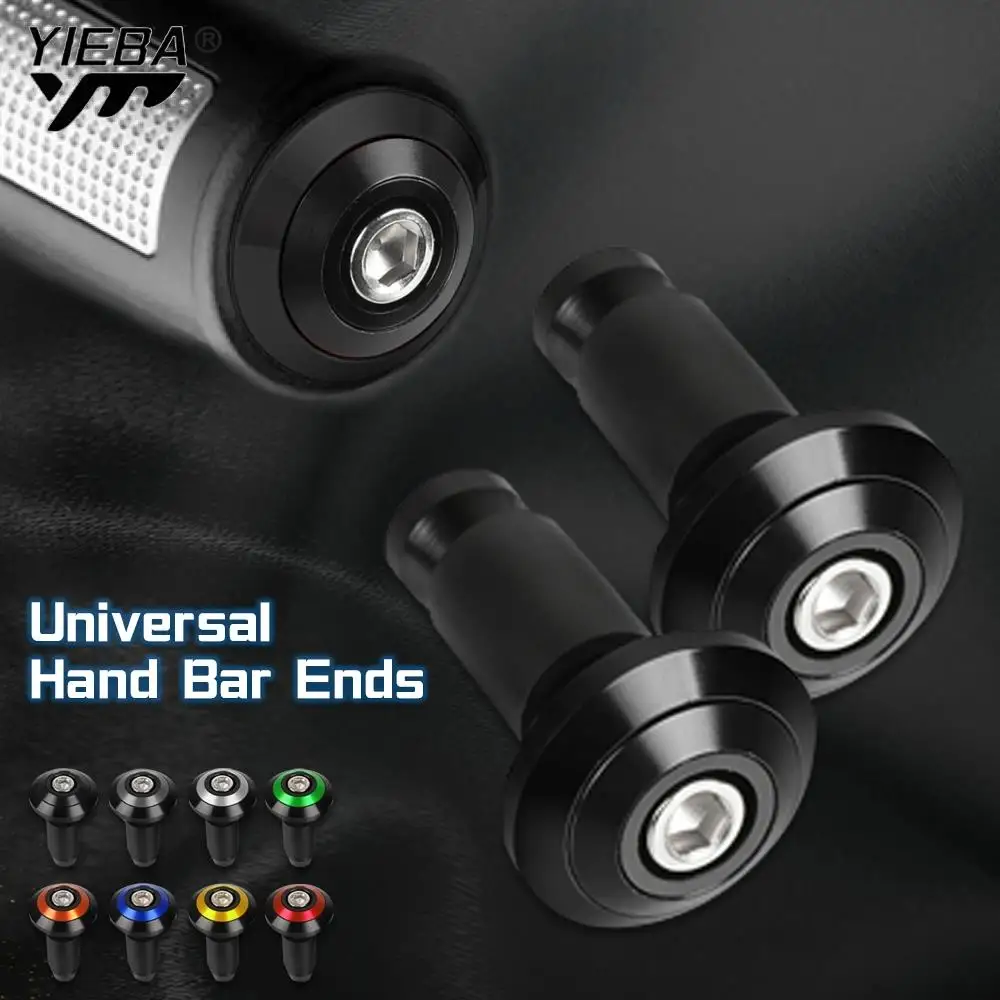 

Aluminum Universal Motorcycle Handle Bar End Grips Handlebar Cap For Kawasaki KX 100 125 250 250F 450F 65 80 85 KLX 125 150 250