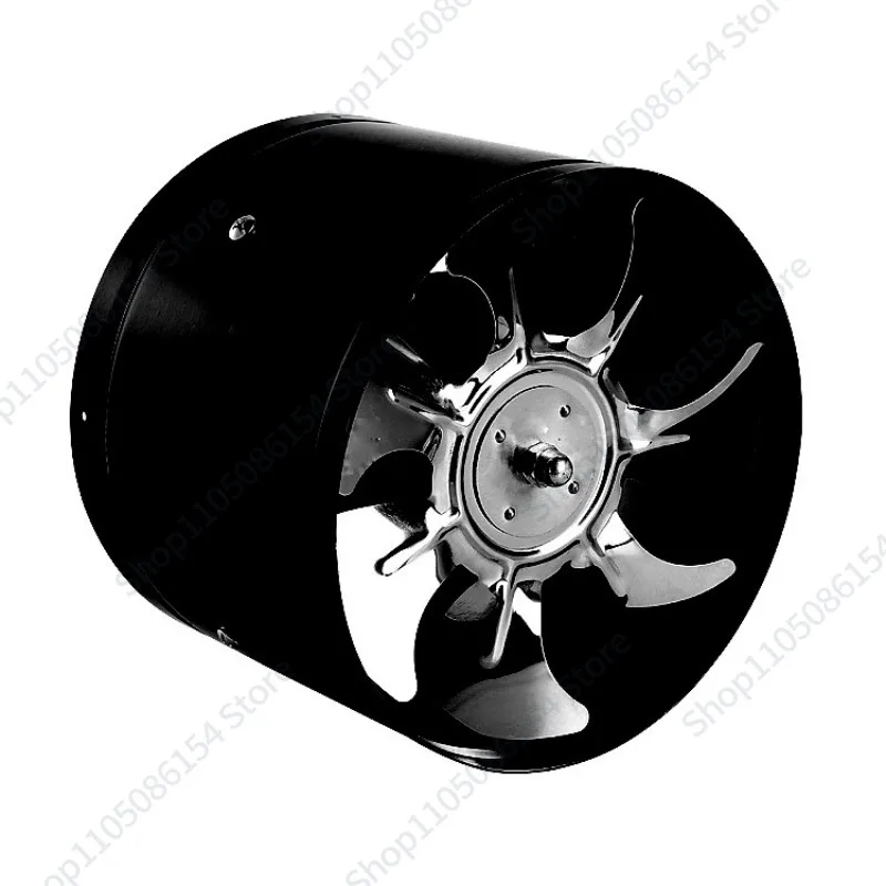 

Two-way cylindrical high-speed energy-saving axial flow fan circular silent exhaust fan ventilation fan