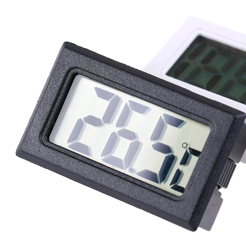 1Pc Mini Digital LCD Temperature Humidity Meter Thermometer Hygrometer Indoor Thermometer