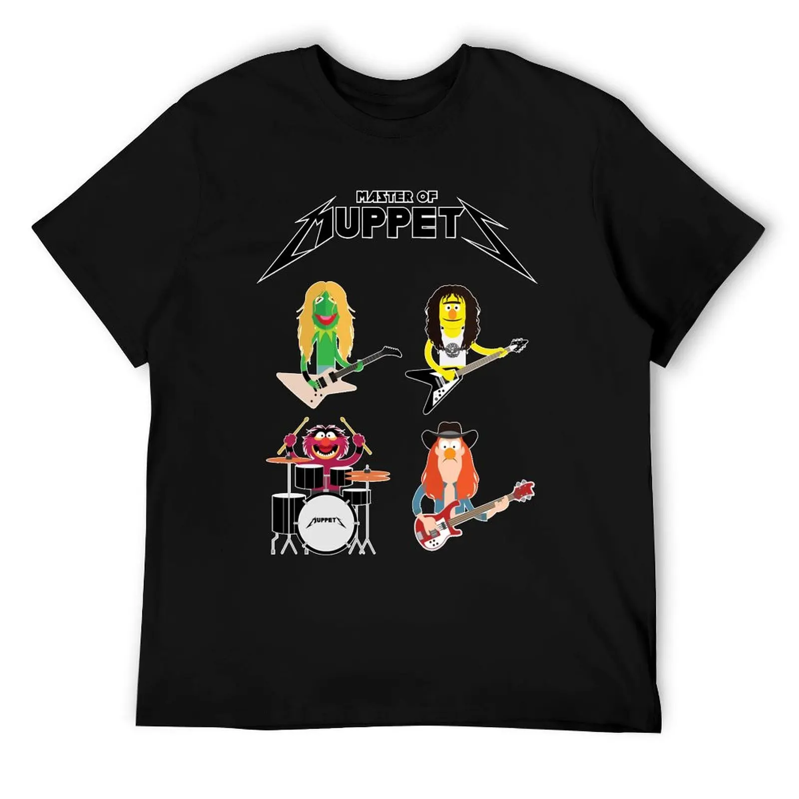 

Master of Muppets T-Shirt t shirt man cotton t shirt man luxury t shirts cotton 100% T-Shirt