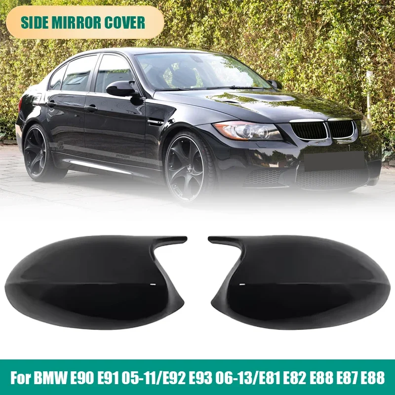 

Side Rearview Mirror Cap Wing Mirror Cover Fit For BMW E90 E91 2005-2011 E92 E93 2006-2013 E81 E82 E88 E87 E88 Car Accessories