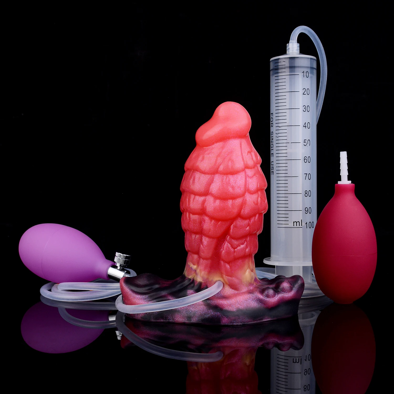 NNSX التدفق نفخ الشرج دسار لعبة الجنس عقدة كبيرة بعقب المكونات موسع جهاز تدليك للبروستاتا للرجال امرأة مثلي الجنس الكبار فتحة الشرج التوسع #5