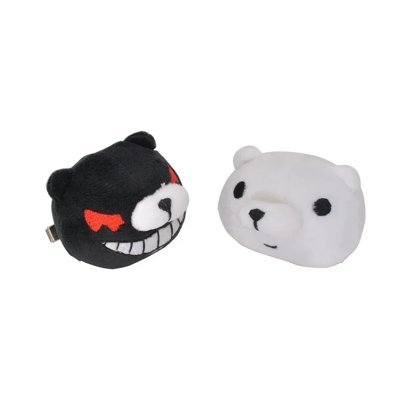 Anime jogo danganronpa cosplay traje enoshima junko uniforme café trabalho roupas saia curta monokuma headwear duplo rabo de cavalo peruca