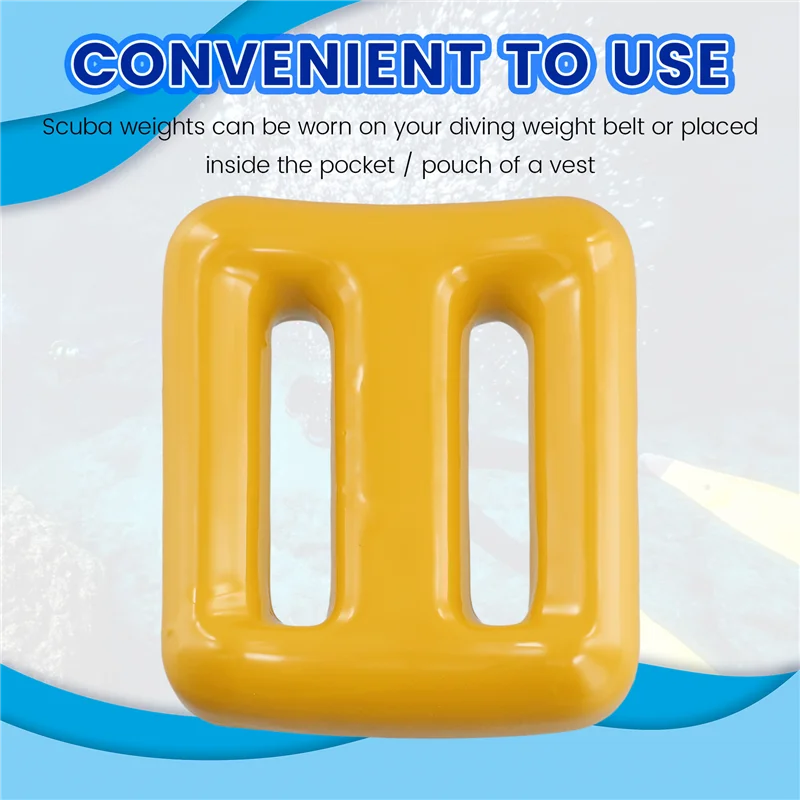 

RTENTE-Dive Weights For Scuba Diving Weight Belt Coated Lead Diving Weights Coated Dive Weights, Dive Belt Weights 1500G