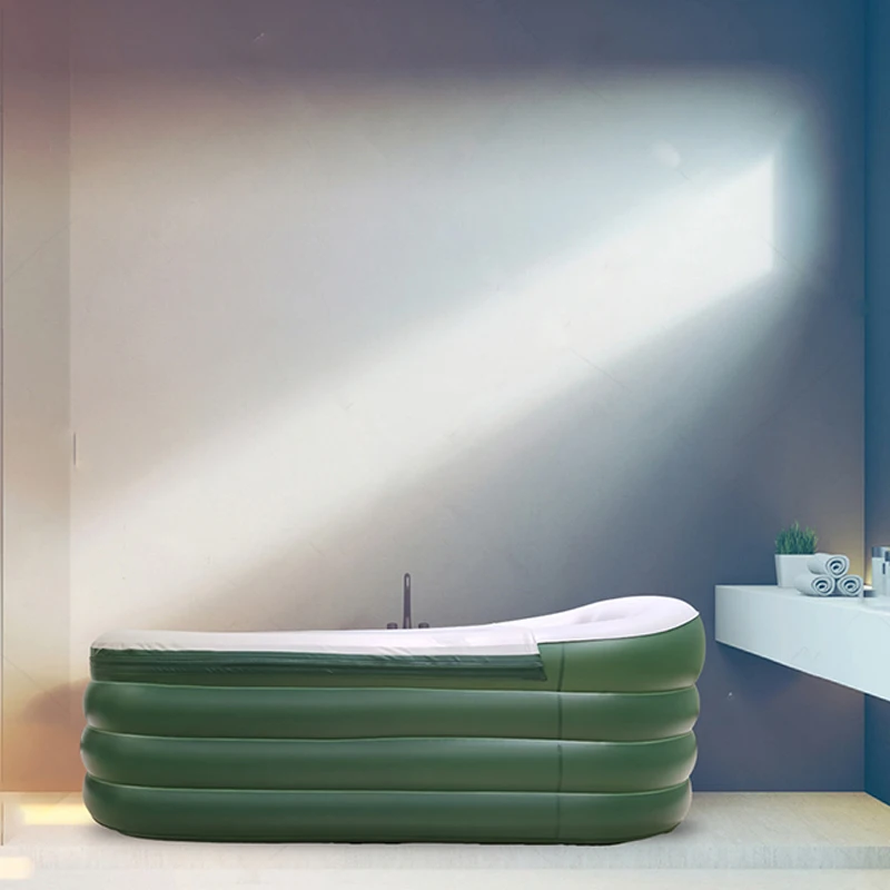 Plastic Inflatable Freestanding Folding Portable Bathtub  Inflatable Bathtubs