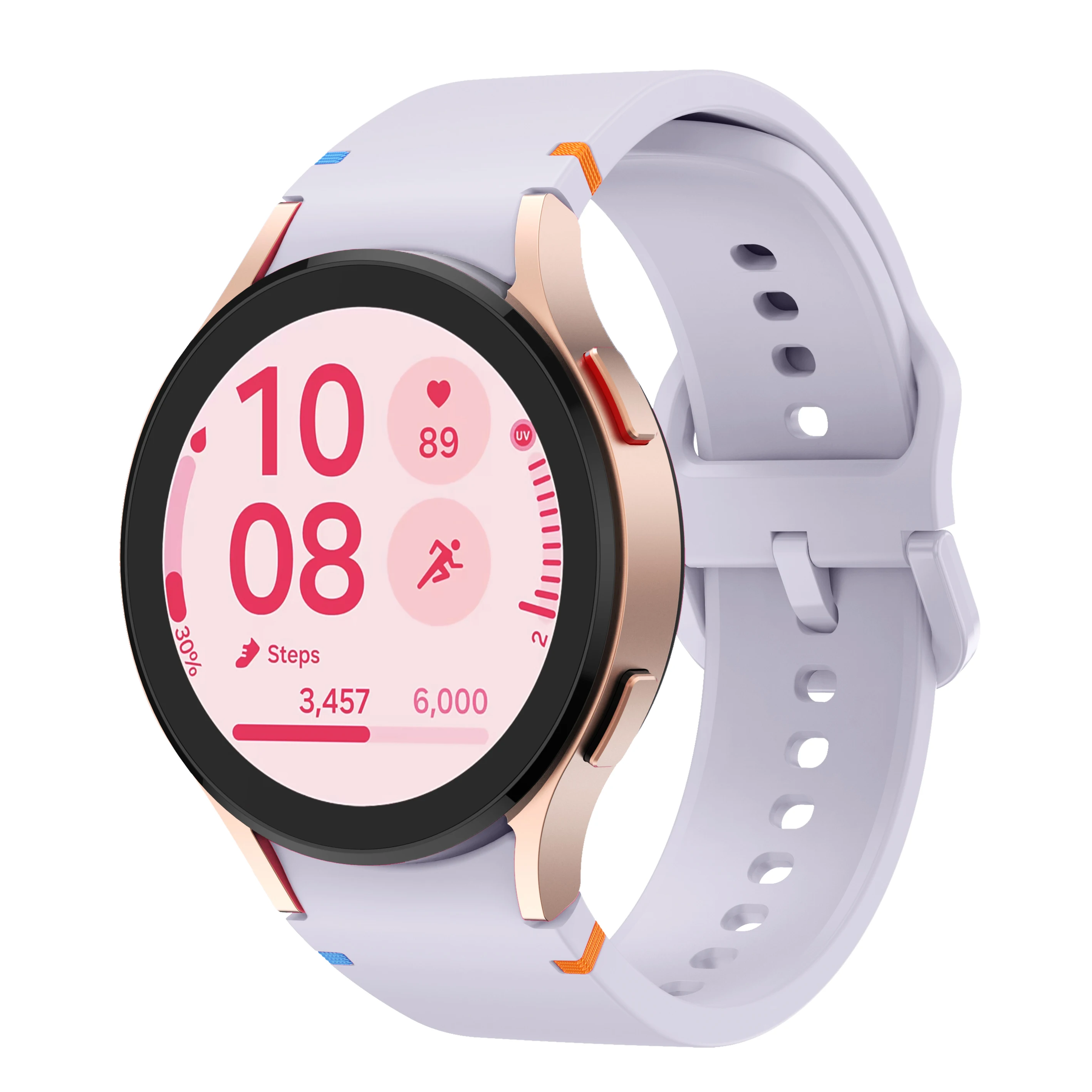 official-website Strap for Samsung Galaxy Watch 7 FE 44mm 40mm Silicone Bracelet Galaxy Watch 4 6 Classic 5 pro band 43mm 47mm image 2