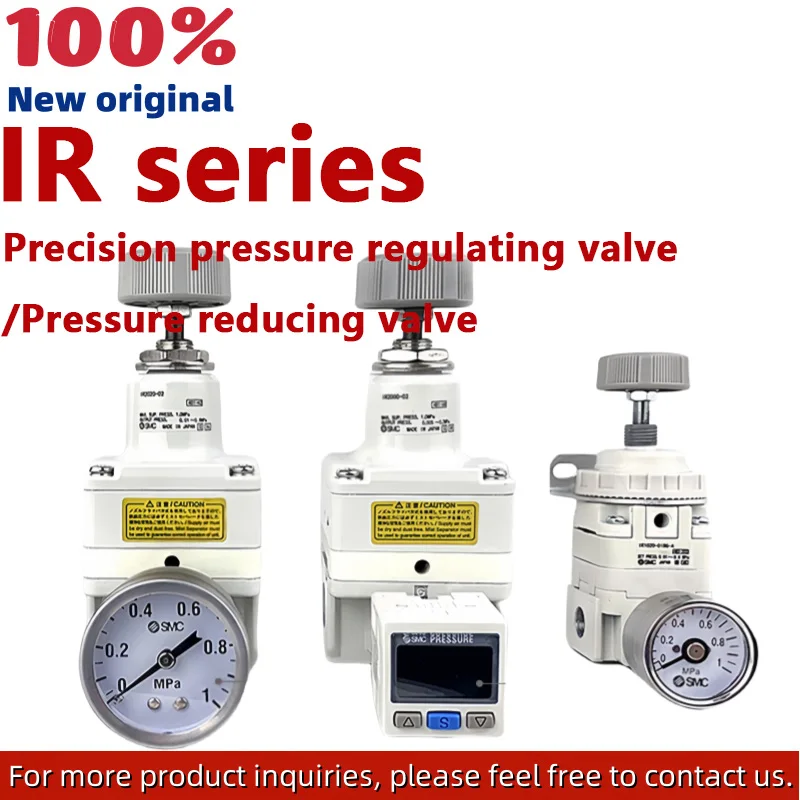 Nowy IR1000-01 IR1010-01 IR1020-01 IR1000-01BG IR1010-01BG IR1020-01BG SMC precyzyjny regulator ciśnienia zawór redukcyjny ciśnienia