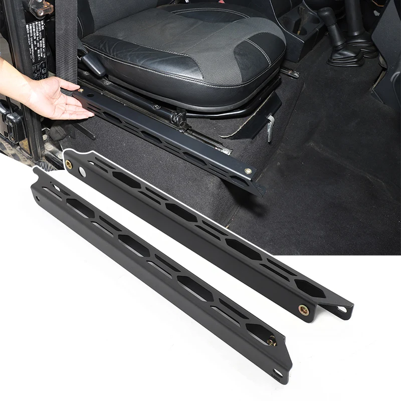 

Регулируемая база автомобиля, ползунки для переднего сиденья, кронштейны, подходят для Land Rover Defender 90 110 130 2004-2018, автомобильные аксессуары