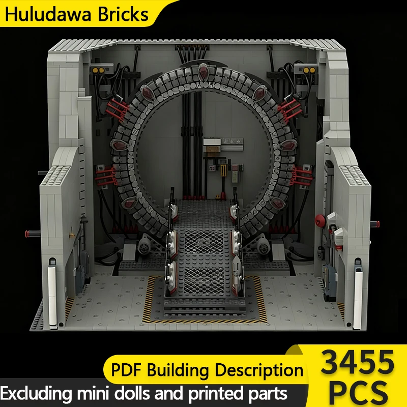 

Популярная киномодель MOC, строительные кирпичи, взрывозащищенная дверь, модульная технология, детские праздничные подарки, сборка игрушек, костюм