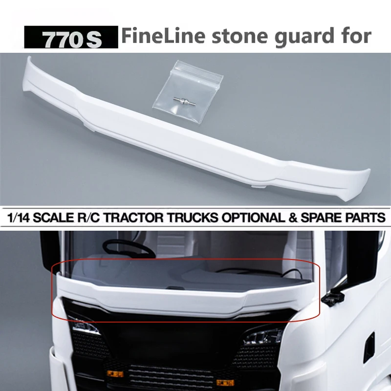 1/14 Windshield baffle Guard for Tamiya RC Tractor Truck Scania 770S 56368 Rc Toy Tractor Truck Model modified Decorative parts