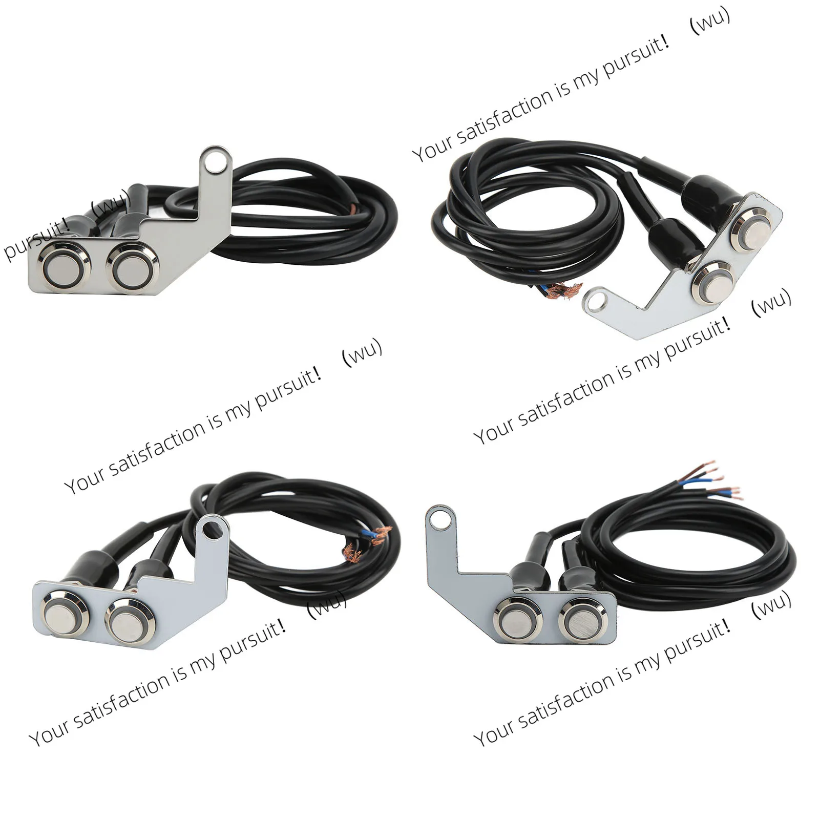 Universal Motorcycle Handlebar Headlight On/Off Switch Headlight Fog Light Button Switch For Moto ,Atvs, Sport Dirt Bikes