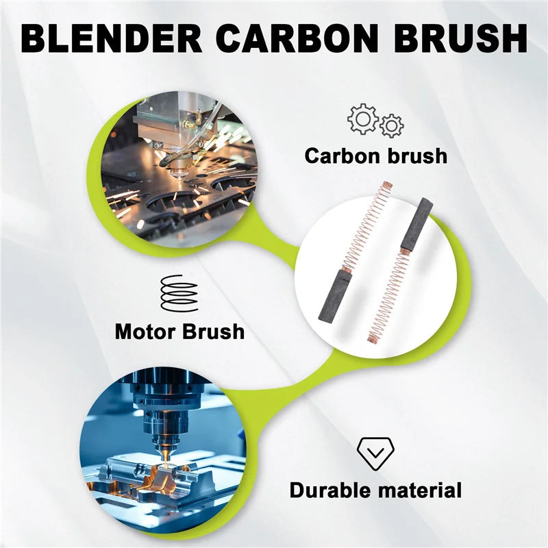 N18R W10380496 угольная моторная щетка для миксера для Whirlpool и Kitchenaid, моторная щетка, новый AP5178083, PS3495098