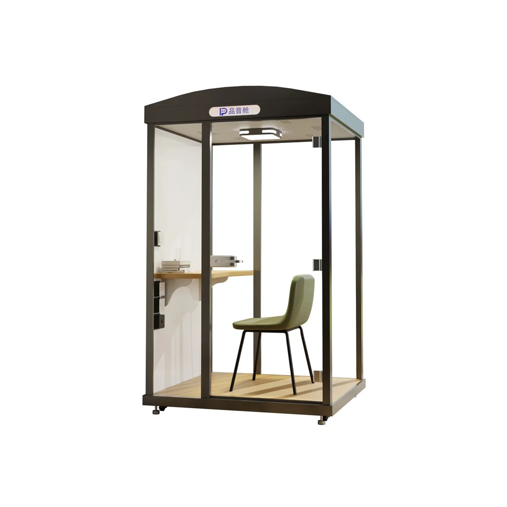 Portable Recording Booth Mobile soundproof room Soundproof Silent Room Acoustic Pod for Home Living Room Quiet Use