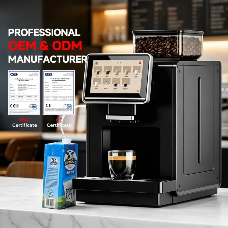 Professional Coffee Machine Automatic Coffee Machine Fully Automatic Screen Control Commercial Espresso Coffee Machine