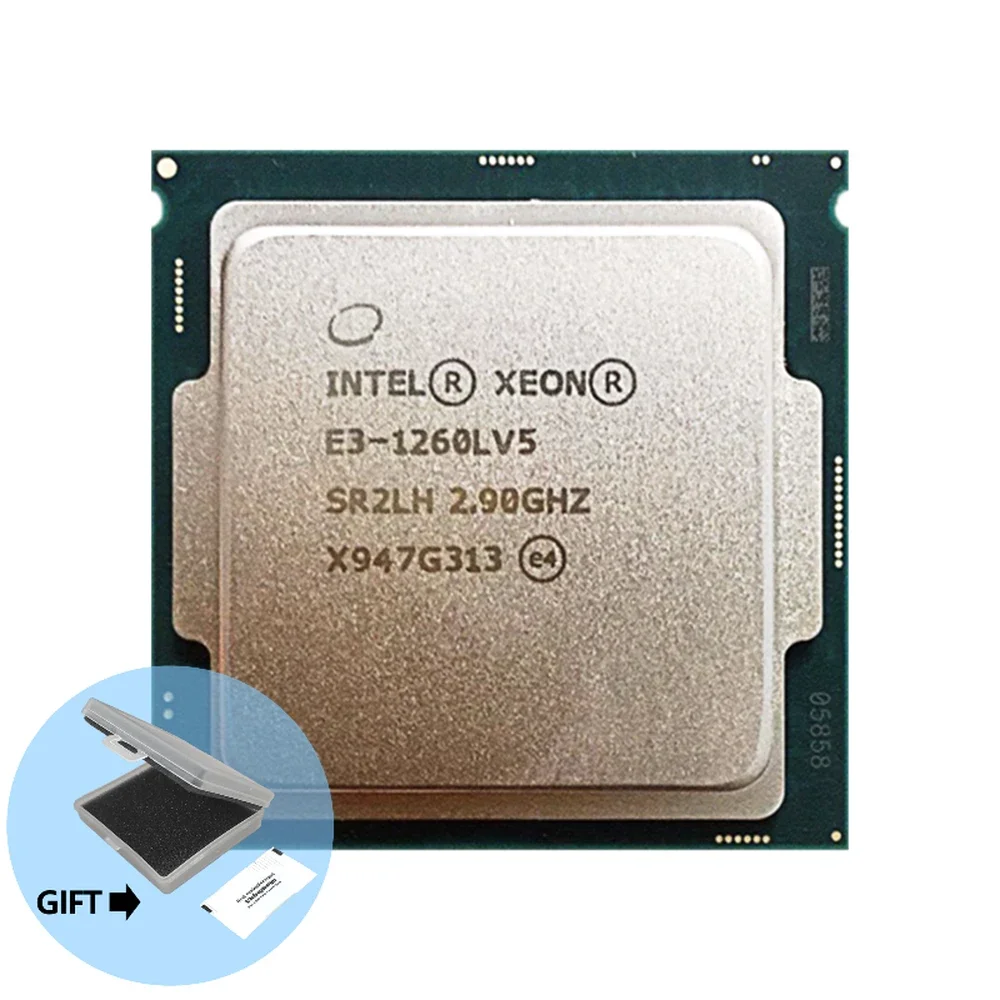 

Intel Xeon E3-1260Lv5 E3 1260Lv5 E3 1260L v5 2.9 GHz Quad-Core Eight-Thread 45W CPU Processor LGA 1151