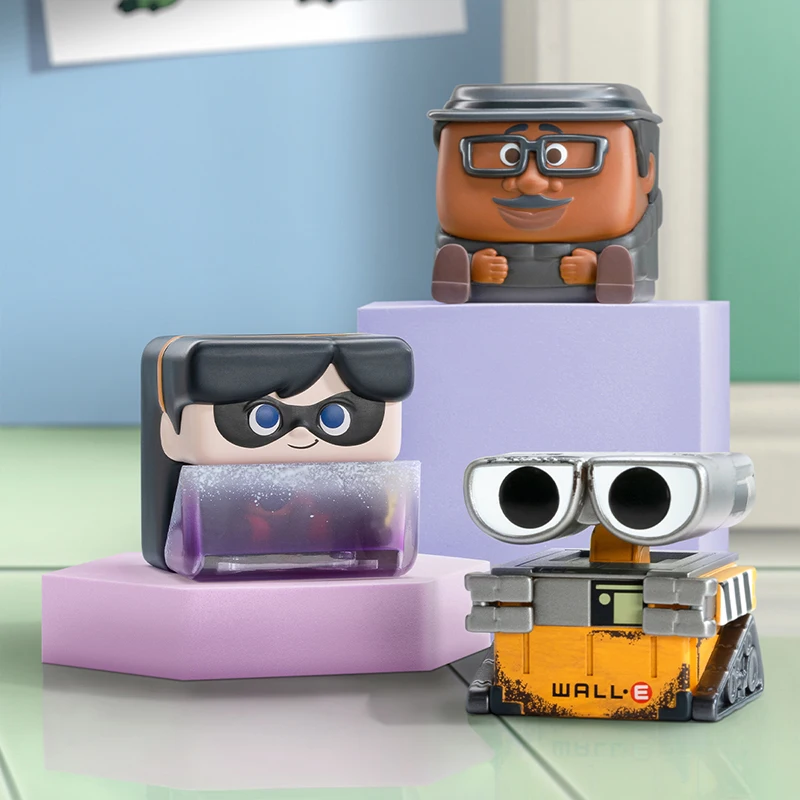 POP MART Disney/Pixar POP CUBE - 1 серия фигурок загадочная коробка 1 шт./9 шт. популярный фотоальбом игрушка экшн-фигурка