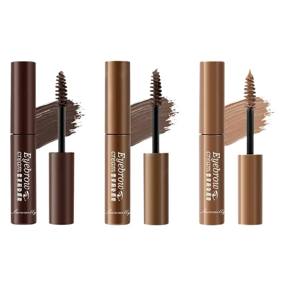 新しいナチュラルでウォータープルーフな眉毛、正確な塗布、優しく軽い質感、ブラシ付きアイブロウクリーム、母の日のギフト
