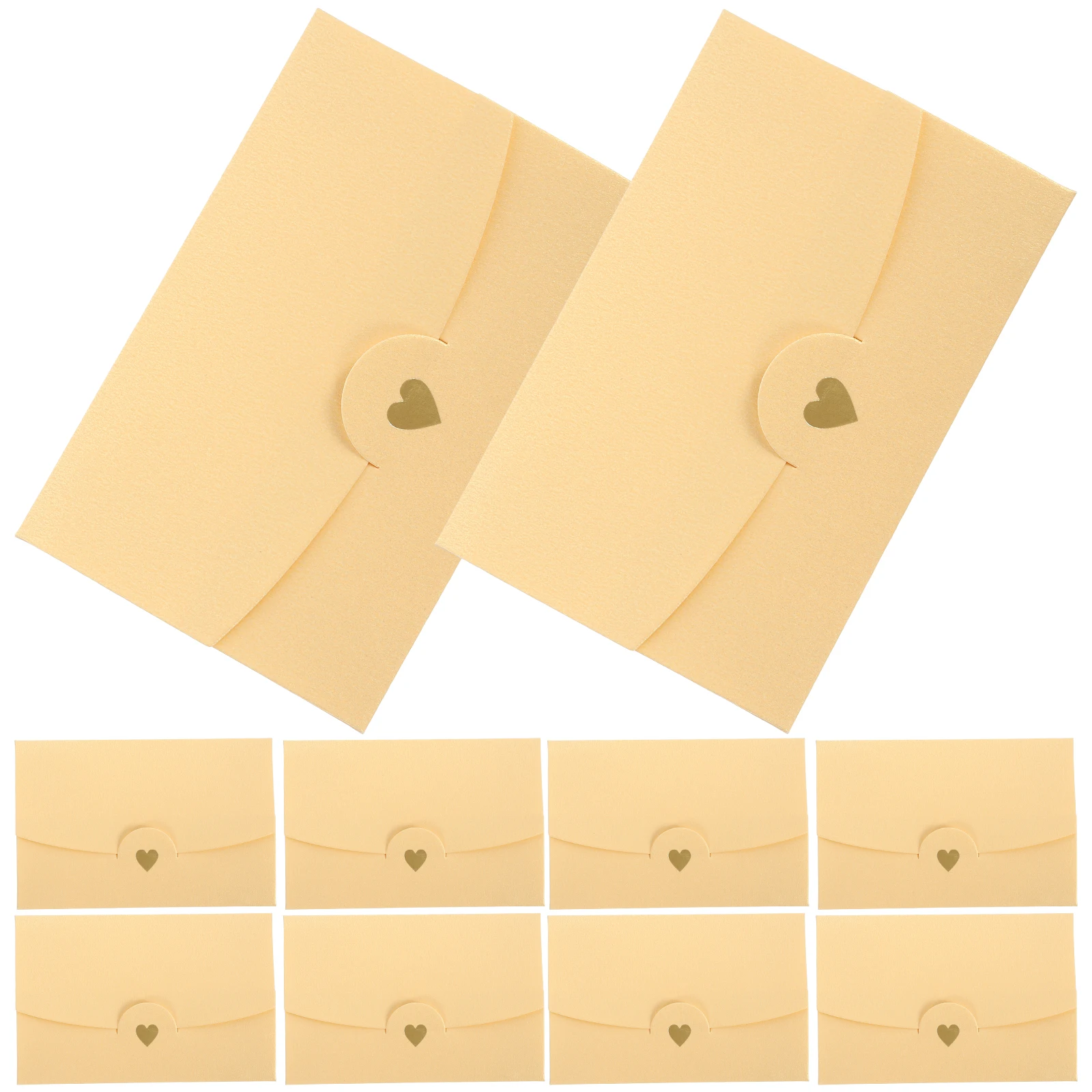 

20pcs Small Greeting Card Decorative Paper Elegant Multifunction Wedding Colored Invitation Envelopes Blank Card Envelopes