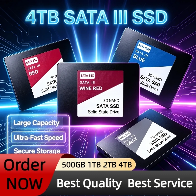 Ssd 500Gb - قرص تخزين صلب جديد بتقنية SATA