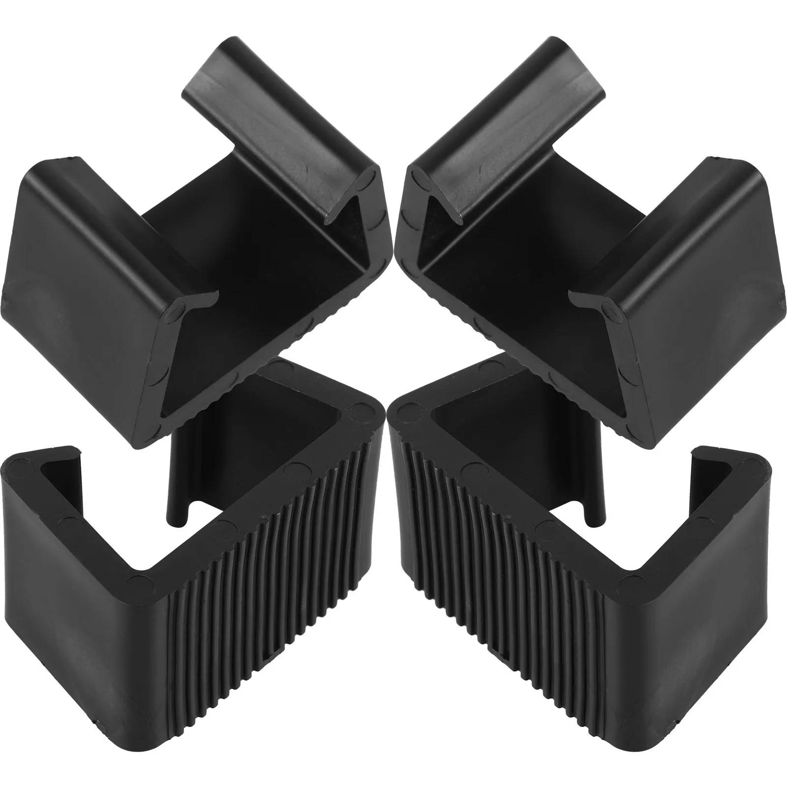 4Pcs Outdoor Sofa Clamps Strong Rattan Wicker Chair Connectors for Patio Garden Furniture Stability Sectional Couch Fastening