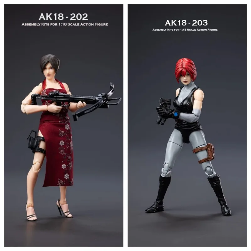 

【In Stock】BORISPING AK18 2.0 Agent Wang Avina Bikini Girl 1/18 Doll Model Hand-made Ornaments Collection