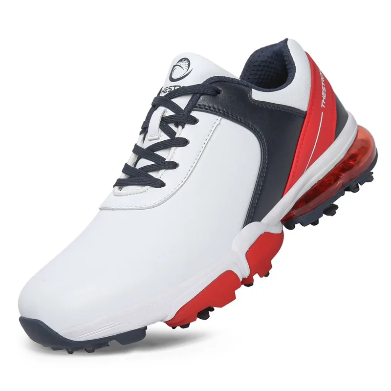 Zapatos de Golf con pinchos para hombre, zapatillas antideslizantes para caminar